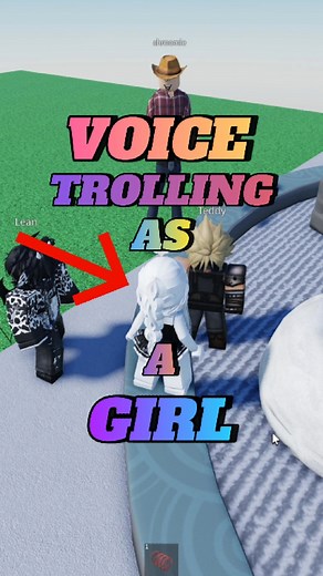 Voice TROLLING as a GIRL on Roblox and I got him good 🤣 #fyp #robloxfyp #roblox #robloxedit #robloxgames