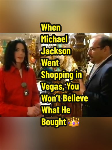 Michael Jackson's Surprising Vegas Shopping Haul