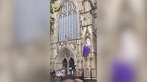 Where is the portrait Rolf Harris painted for the Queen now