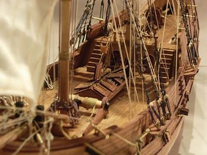 The Golden Star Wooden Model Ship Kit