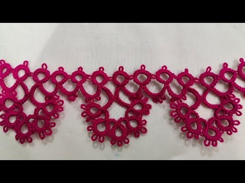 Create your beautiful and stunning lace with this easy to follow tutorial. ! Fun Tatting.
