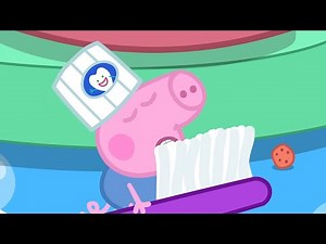 Peppa & George Learn How To Brush Their Teeth! 🦷 Peppa Pig Tales 🐽 Peppa Pig Full Episodes