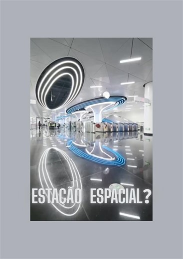 Xi’an, Shaanxi Province, just launched a new subway that feels like a space station. Starry-sky ceilings, aerospace-inspired design, and vibes that are literally stellar -- a perfect blend with the ancient capital of China with a history of over 2,000 years. ------ Xi'an, na província de Shaanxi, acaba de inaugurar um novo metrô que parece uma estação espacial. Tetos que simulam um céu estrelado, design inspirado na indústria aeroespacial e uma atmosfera literalmente estelar — uma combinação per