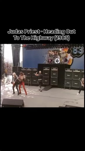 ☆Heavy Metal Lover♡ on Instagram: "♡Heading out to the highway.❤️‍🔥🎶🎸 @judaspriest #judaspriest #heavymetal #heavymetalmusic #80smusic #80snostalgia"