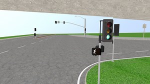 California Highway/Freeway Intersection - 3D model by YourLocalJavaCarDealer (@raiseriggytherunkey)