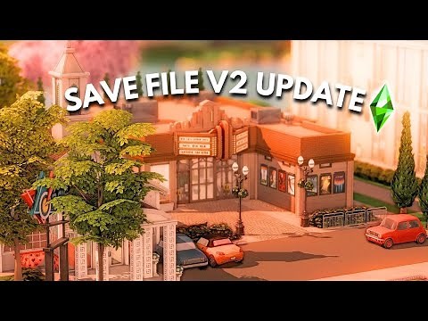 INCREDIBLE SIMS 4 SAVE FILE ADDED 75 NEW sims BASED on SIMS 2 + SIMS 3 LORE | SAVE FILE REVIEW