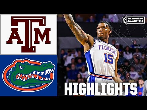 Texas A&M Aggies vs. Florida Gators | Full Game Highlights | ESPN College Basketball