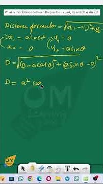 Coordinate Geometry using trigonometry