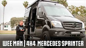 Van Life: Jackass Star Wee Man Sold All His Belongings & Lives In A Sprinter Van!