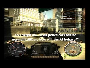 NFSMW 2005 - Perfectly Controllable and Stable AI Cars Mod