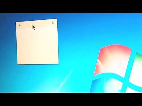 AJOUTER DES STICKY NOTES A VOTRE BUREAU WINDOWS DU PC