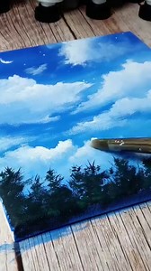 195K views · 9.3K reactions | Painting a Snowy Forest in Different Ways | Acrylic Painting Techniques #acrylicpaintingart #forestpainting #paintingtechniques #easyartideas #beginnerart | Jay Lee Paintings | Facebook