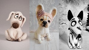 20 Needle Felted Dogs | Cute Needle Felting Ideas | Cute Needle Felted Animals | Cute Needle Felting Animals Ideas
