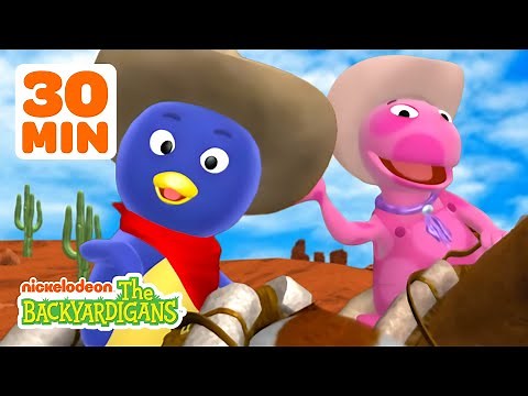Cowboy Pablo Travels the Wild West & Farmer Tyrone Grows Corn! | 30 Minutes | The Backyardigans