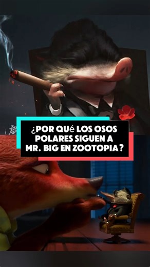 Sabias que Mr. Big demostró valor y compasión, y ese fue el inicio de su imperio en Zootopia. #zootpia #MRBIG #fypシ゚ #disney #curiosidades #reelsviralシ | Dato Boom