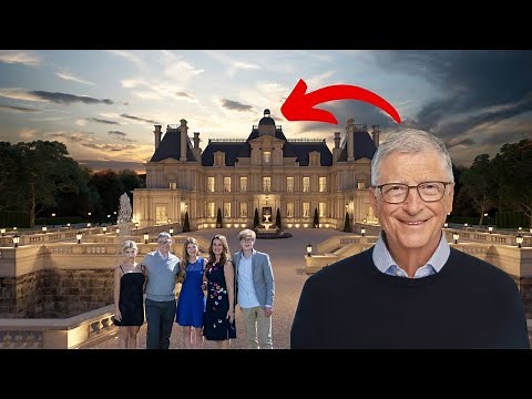 Inside Bill Gates’ $130 Million High-Tech Mansion | Bill Gates House Tour 2025