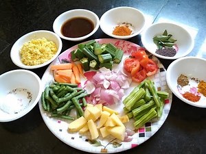 Sambar Recipe In Pressure Cooker - Sambar South Indian Hotel Style