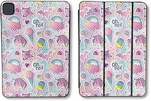 Skin Compatible with Apple Smart Folio for iPad Pro 11-inch (M4) 2024 - Unicorn Popsicle - Premium 3M Vinyl Protective Wrap Decal Cover - Easy to Apply | Crafted in The USA by MightySkins