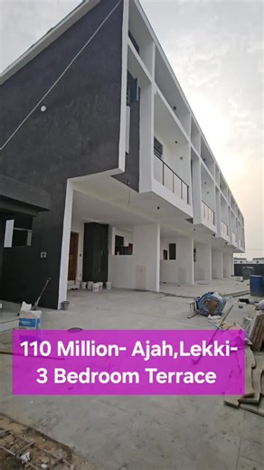 ORUBULOYE OLATUNJI ESQ on Instagram: "PRICE: ₦110,000,000. A four-bedroom terraced residence is available in the Abraham Adesanya Axis of Ajah. Key features include: * Inverter system * Expansive kitchen facilities * Secure, gated community environment * Accommodation for two vehicles * Integrated oven and microwave appliances * Heat extractor and tabletop cooker * Glass shower enclosures * Fully fitted kitchen * Optimal ventilation and natural lighting * LED lighting fixtures * Consistent acces