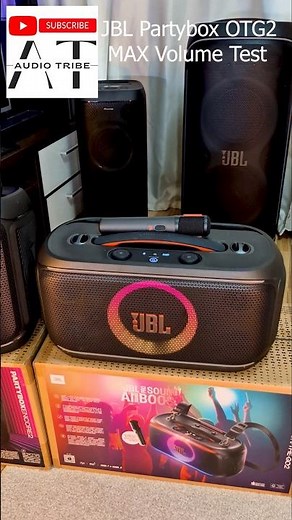 Test MAX Volume on the NEW JBL Partybox On-The-Go2