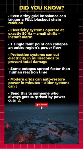 Why Power Outages Happen WITHOUT Warning ⚡😳