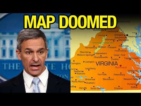 Virginia Map DOOMED as Court SHOWDOWN Nears