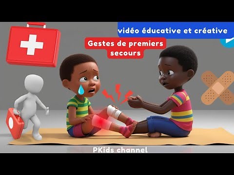 Vidéo éducative enfants - Apprends les gestes de premiers secours (secourisme) #apprendreensamusant
