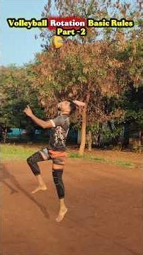 Front Row vs Back Row💯 I Volleyball Rotation Part 2 Explained🚨#shorts #viral #trending #volleyball