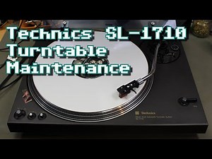 Technics SL-1710 Turntable Maintenance