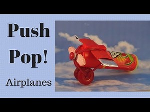 Push Pop Airplane Party Favors- with yoyomax12