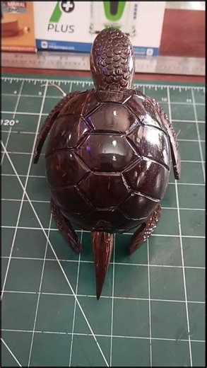 DIY Coconut Shell Turtle at Home Easy 🥥 🐢#diy#shortsfeed#wastematerialcraft #shorts #skcreativeideas