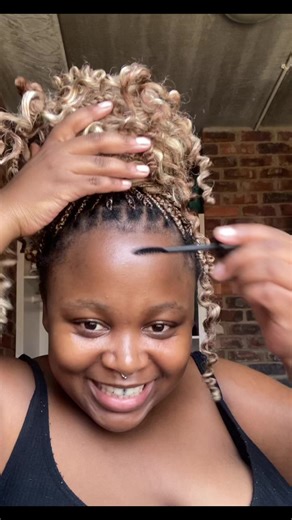 Edges tutorial with mascara and sunlight bar soap @Sunlight South Africa #sunlightbarsoap#edges#tutorial#hairline#mascarahacks