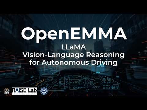OpenEMMA: Autonomous Driving Reasoning with LLaMA-3.2-11B
