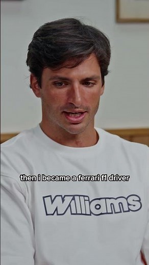 What was Carlos Sainz first big purchase?? 🏎️