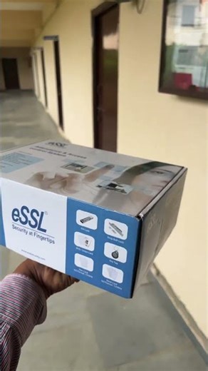 ESSL FACE RECOGNITION ATTENDANCE Device installation #security #wifi #tech