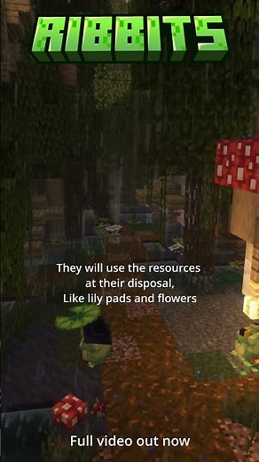 [Minecraft] Ribbits mod- Full vid out now