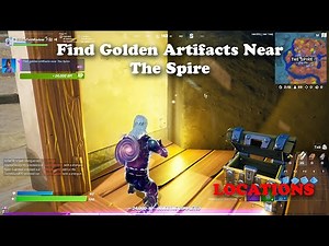 Find Golden Artifacts Near The Spire LOCATIONS