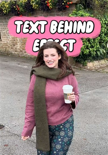 So easy - all you need is your phone! Save this video so you can do try it later. CapCut video editing tutorial day 28/31. (Text behind effect, text under effect, CapCut trending edit, video, viral effect, CapCut tutorial, text effect) #CapCutEditing #texteffect #capcutedit #capcuttutorial #ViralEffect