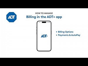 How to Manage Billing in the ADT+ app