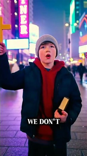 Jesus Above the Crowd | Child Street Preaching | Walk Street #gospel #nyc #motivation #jesus