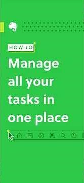 Manage all your tasks in one place