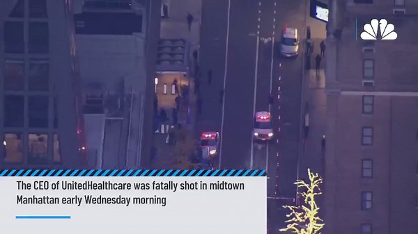 Murder in Midtown: Chilling video shows a gunman ambush and kill the CEO of United Healthcare