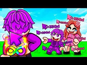 I Pretended to be a NOOB in Roblox Tap Simulator then spent a $100,000!