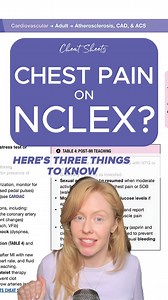 70K views · 1.2K reactions | Would you know how to answer a question about ACS on the NCLEX?類 Comment “CHEAT SHEET” down below and we'll send over our collection of FREE Cheat Sheets✨ #NCLEX #nursingstudent #nursingschool #FutureNurse #CardiacCare #Troponin #MONAB #ChestPainProtocol #CardiacNursing #StudyTips | NCLEX Bootcamp | Facebook