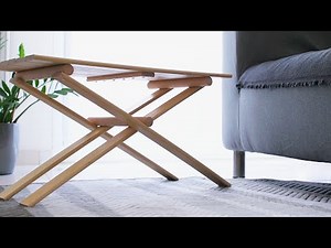 How to Make a FOOTSTOOL (100% DIY) | With dimensions