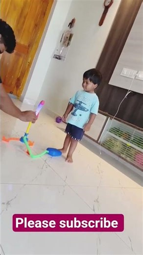Toy Rocket launching by kid#babyactivities#playing with rocket