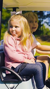 Our 24V Golf Cart is a guaranteed hole-in-one ⛳️ Upgrade your little one's game today and watch them cruise around the course in style! Now available at Amazon.com 🎉 | Dynacraft