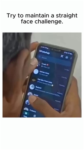 Straight face challenge 😐✌(second acc) | The "Try to Keep a Straight Face Challenge" meme reaction is often used to express an intense effort to suppress laughter ." The humor... | Instagram