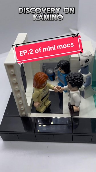 Mini MOCs: Obi Wan Meets Jango Fett on Kamino