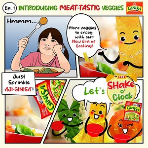 211 reactions · 34 shares | It’s Shake O’Clock! Oras na para maiba naman ang snacktime, grab your favorite veggies and shake it up with AJI-GINISA®! | Cookmunity by Ajinomoto Philippines | Facebook